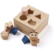Bote  formes puzzle en bois
