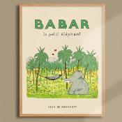 Affiche Poster BABAR - Babar le petit lphant 