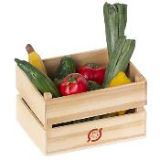 Caisse de Fruits et légumes miniatures maileg