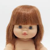 Poupée Gordi minikane cheveux roux Capucine - nue