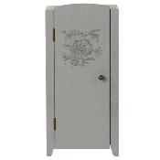 Mini armoire maileg vintage bois - mint / grey