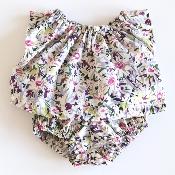 Mini tenue Baby Doll - Blouse et Bloomer Liberty / Daisies