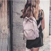 Sac  dos Backpack numero 74 - rose fan / dusty pink S007