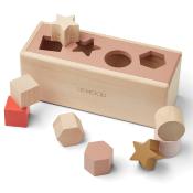 Bote  formes puzzle en bois Midas - Geometric Tuscany Rose multi mix