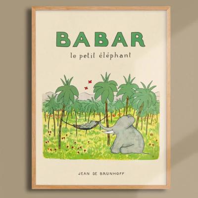 Affiche Poster BABAR - Babar le petit éléphant 