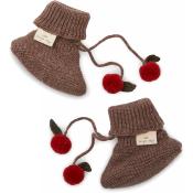Chaussons Boots tricot Miro - Bunny Brown Melange
