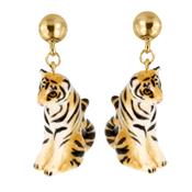 Boucles d'oreilles Tigre