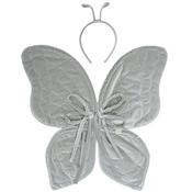 Ailes de papillon - gris clair