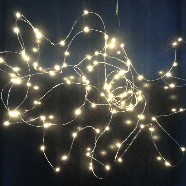 Guirlande lumineuse vraie coquillage coque 20 LED lot de 2 Sirius