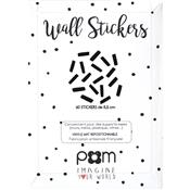 Stickers muraux Sticks - noir