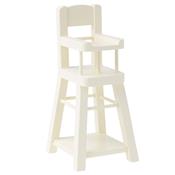 Chaise haute maileg blanche - Micro