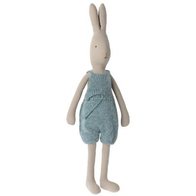 Lapin maileg Rabbit salopette tricot - Taille 4 (maxi)