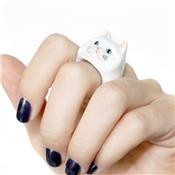 Bague Chat Persan Alice - Taille L