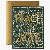 Carte de voeux Noël - Evergreen Peace