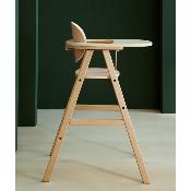 Tablette en bois pour chaise haute growing green Nobodinoz