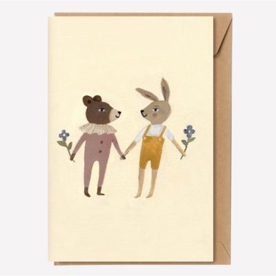 Carte de voeux Gemma Koomen - Teddy and Bunny