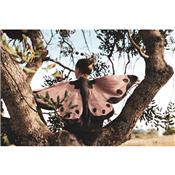 Ailes de papillon Lucy N74 et headband - rose fané / dusty pink S007