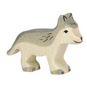Figurine en bois - Petit Loup