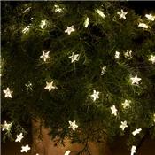Guirlande 40 LEDS étoiles Trille - argent