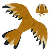 Ailes d'oiseau / Costume de Phoenix - ocre