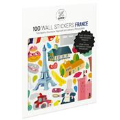 Pochette 100 Stickers - France