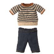 Pull / Pant pour Peluche Papa Ours Teddy maileg