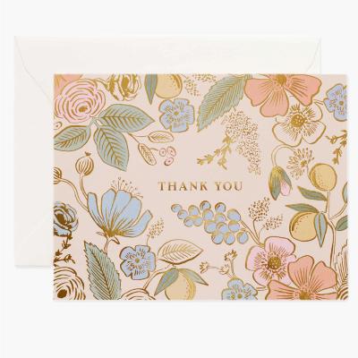 Carte de remerciement - Colette Thank You