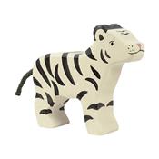 Figurine en bois - Tigre Blanc p