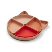 Assiette Compartiments Arne - Chat Apple red / Tuscany rose mix