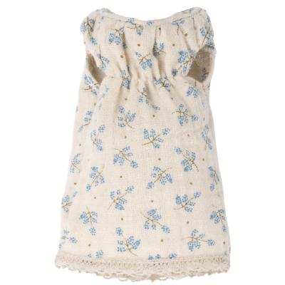 Vêtement Lapin Bunny maileg / Robe fleurs bleues - Taille 1