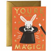 Carte message - You're Magic