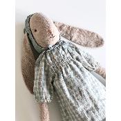 Lapin maileg Bunny robe, béguin et accessoires - Taille 3 (medium)