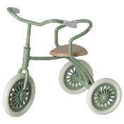 Coffret Abri et tricycle + chariot souris maileg - vert / green