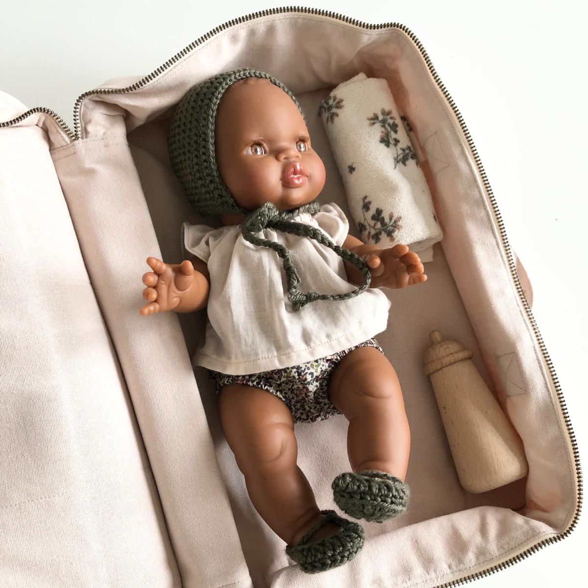 La valise de bebe, poupees