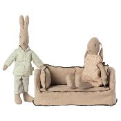Canapé miniature pour maison de poupée