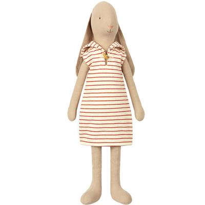 Lapin maileg Bunny robe marinère - Taille 4 (maxi)
