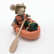 Coffret maileg souris, bateau et accessoires canyoning - Micro