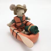 Coffret maileg souris, bateau et accessoires canyoning - Micro