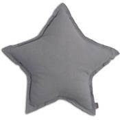Coussin étoile - stone grey