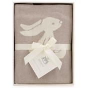 Couverture Lapin Bashful - beige