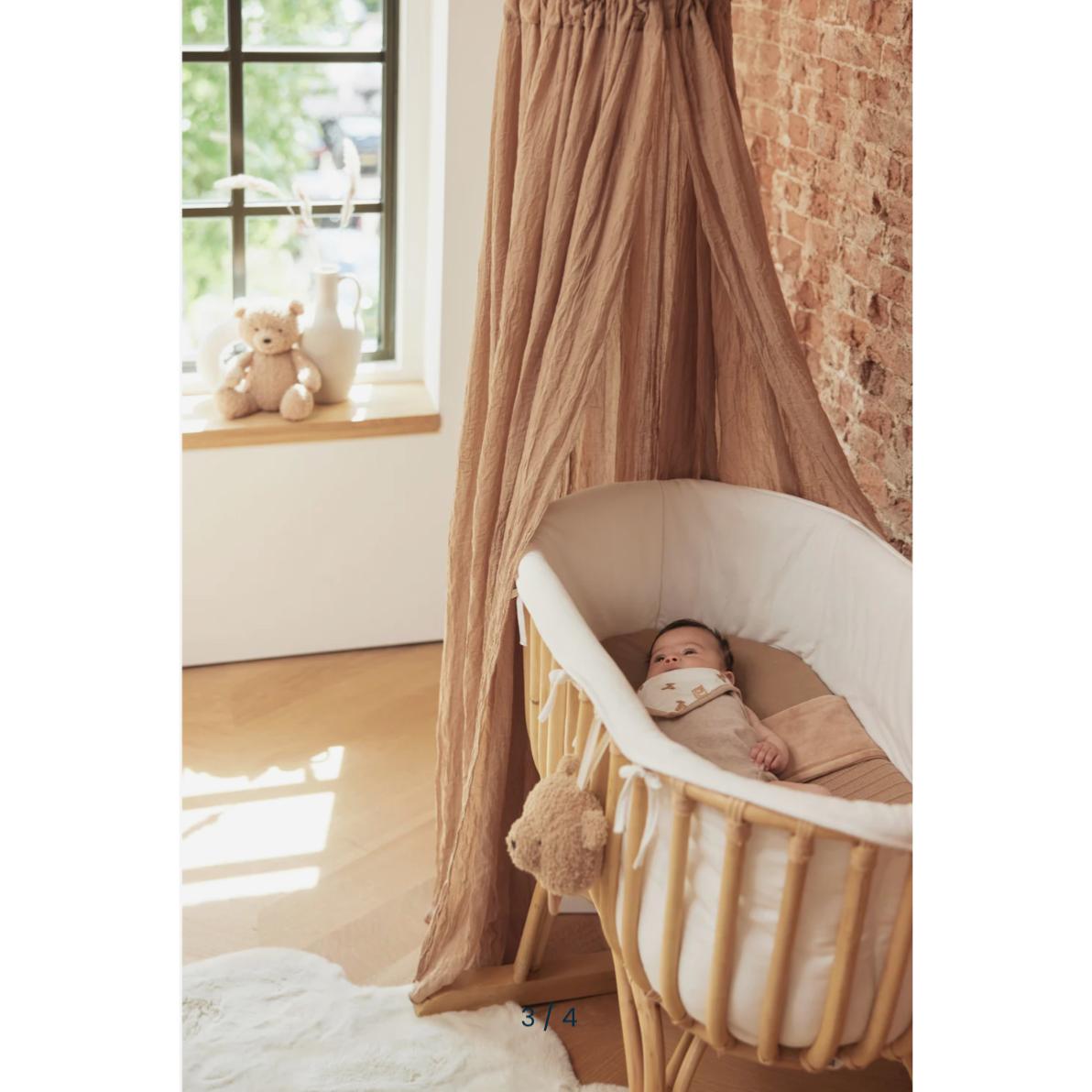Ciel de lit bébé Rose Pâle