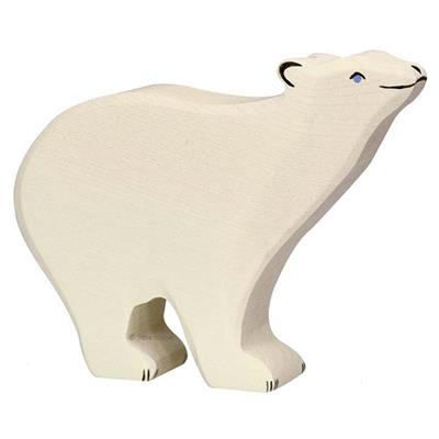 Figurine en bois - Ours polaire