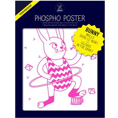 Affiche phospho - Lapin Bunny