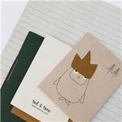 Mini Carte et enveloppe Chouette