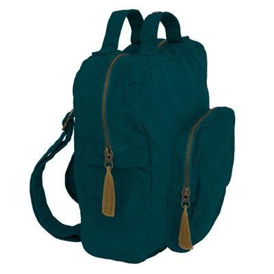 Sac à dos Backpack numero 74 - bleu canard / teal blue S022