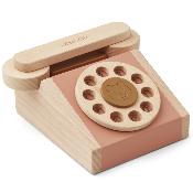 Téléphone rétro jouet en bois - Tuscany rose multi mix