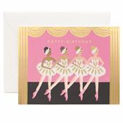 Birthday Greeting Card - Ballet