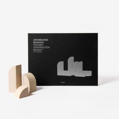 Jeu de construction en bois Cinqpoints - Archiblocks Bauhaus