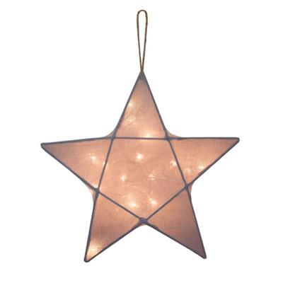 Lampe étoile Lanterne Veilleuse N74 Taille S / M - stone grey S045