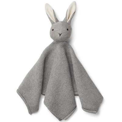 Doudou tricot Milo Liewood Lapin Rabbit - melange grey